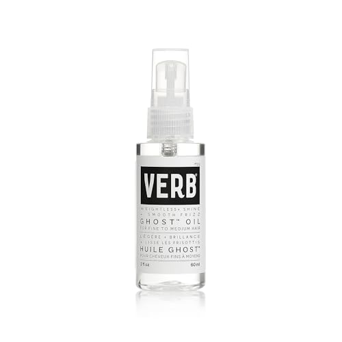 VERB Ghost Oil - Weightless Hair Oil for Fine to Medium Hair - Smooths Frizz, Adds Shine - No Parabens, Gluten or Harmful ...