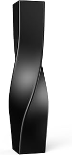 Tall Vase On Floor, 16.34" Twisted Geometric Flower Vase for Home, Living Room, Flower Centerpieces, Shelf, Table, Decor, ...