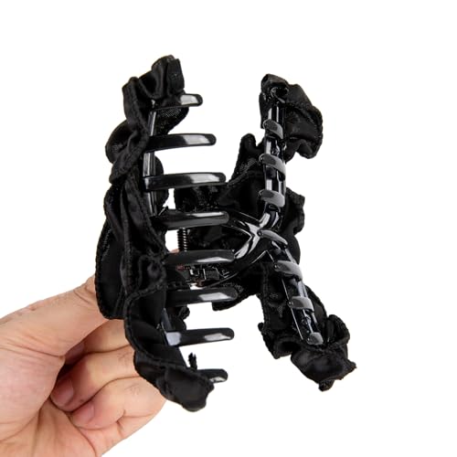 Cloud Hair Clip for Women,Silk Hair Claw Clips High Cranial Crest, Large Banana Jaw Clip Strong Hold, Barrettes Nonslip,Ha...