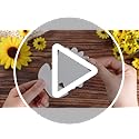 Yuntau 4 Pcs Sunflower Decorations Sunflower Wooden Sign Sunshine Table Centerpiece Summer Tiered Tray Decor Decorative Fa...