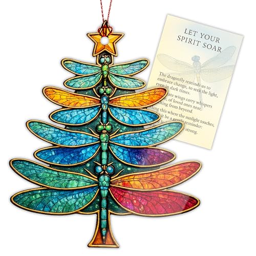 Women 2025 - Christmas Ornaments - Dagonfly Ornament - Dragon Fly Gift for Women - Dragonfly Gifts - Dragonfly Ornaments -...
