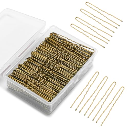 Mia Klein U Shaped Hair Pins -2.4 Inch 250 Count, Hair Pins for Women, Girls, Hairpins for Updos and Bun Hair, Hair Tools ...