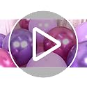 Pink and Purple Balloons, 50PCS 12 Inch Confetti Balloons, Metallic Purple Pink Latex Balloons with Ribbon, Party Balloons...