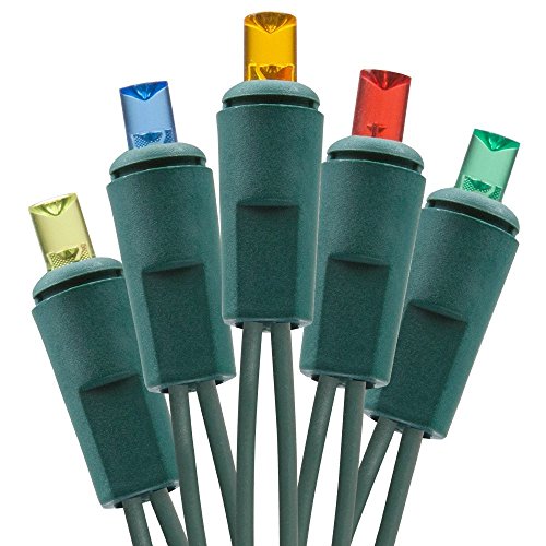 Holiday Essence 60 LED Mini Christmas Lights, Multi Color, Professional Grade for Indoor & Outdoor Use - Energy Efficient ...