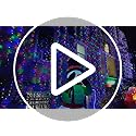 realization Christmas Lights Outdoor, 105FT 300 LED String Lights Indoor with 8 Modes, End-to-End Plug, UL Certified, Wate...