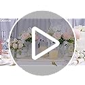 Glasseam Glass Cylinder Vases for Centerpieces: Clear Ribbed Flower Vases for Pillar Candle - 6Pcs Modern Hurricane Floati...
