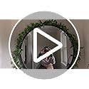 Sggvecsy Artificial Eucalyptus Garland 6 Pack Fake Eucalyptus Greenery Garland Faux Hanging Plants Artificial Vines, 5.6 F...