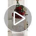 Hawesome 12PCS Artificial Flowers Fake Roses, Realistic Silk Long Stem Red Roses Bouquet for Wedding Centerpiece Home Deco...