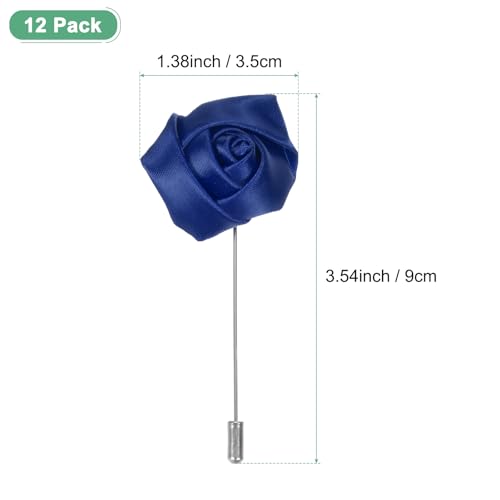 M METERXITY Rose Boutonnieres, Groom Boutonnieres, Lapel Pin Boutonnieres for Men Wedding/Man Suit Decoration/Wedding Butt...