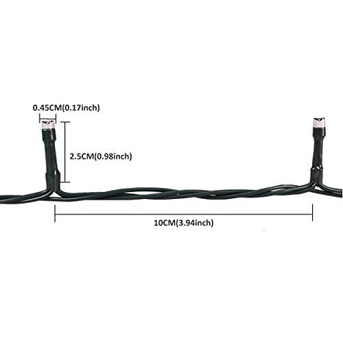 100-1000 LED Christmas Lights, Low Voltage Fairy String Lights with 8 Modes, Ideal for Xmax Tree, Garden, Home, Party, Hal...