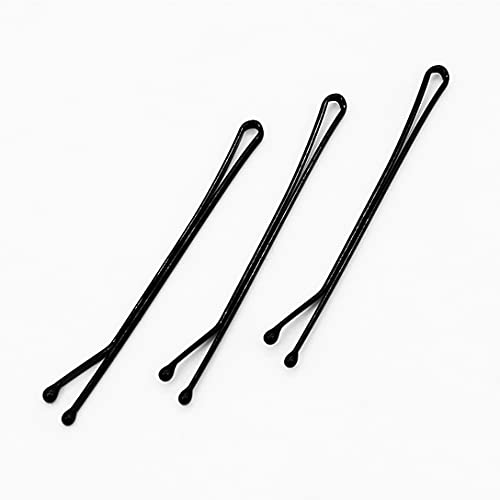 RN BEAUTY 200 Pieces Bobby Pins With Tin Case 2.2inch/5.6cm Secure Hold Tips Stainless Steel Strong Grip Hairpins Bob Pins...