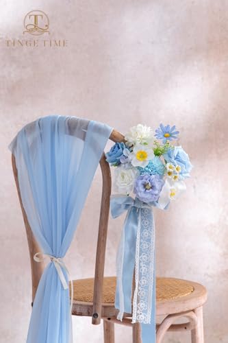 TINGE TIME Fake Flowers Artificial Flowers Peonies Bulbous Chrysanthemum Daisy Hydrangea Sunflower Violets Dahlia Daffodil...