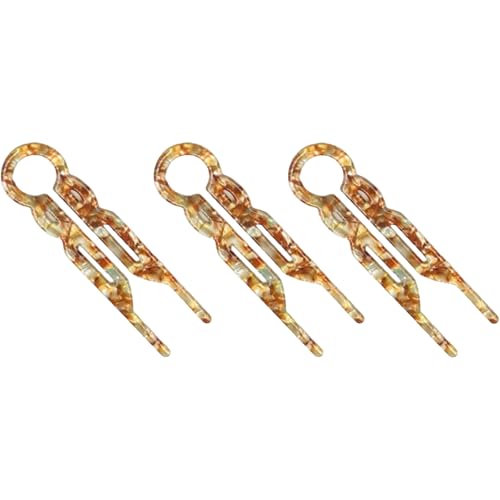 Prestige French Hair Pins Serrated Anti-Slip Design Styling,French Hairpin Curved Angle for Better Head Fit Clips,New Eleg...