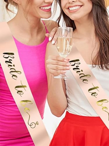BLUPLE 6 Team Bride Sashes,1 Bride to Be Sash,Team Bride, Bachelorette Party Sash, Wedding Party Gift for Bridesmaids (7)