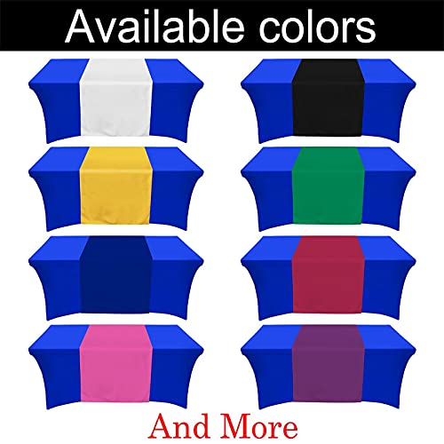 Custom Table Runner with Business Logo, 13"x72" Personalized Table Runners Customized Text Photo for Party,Tradeshow Event...