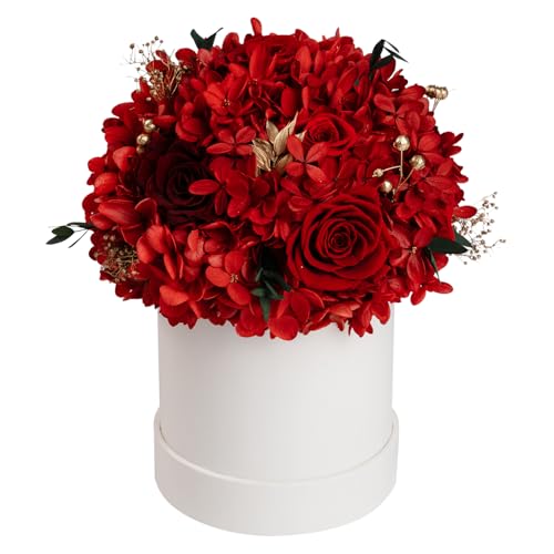 ROSEROSE Preserved Flowers for Delivery Prime,Forever Flowers Bouquet with Gift Box, Eternal Real flowers Gifts for Women,...