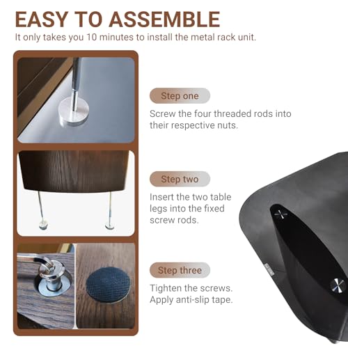 Modern Glass Coffee Table, Coffee Table for Living Room,Tempered Glass-top with Sturdy Wooden Base, Modern Coffee Tables f...