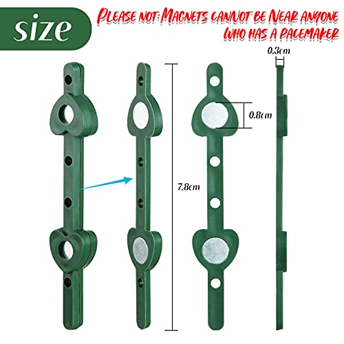 WILLBOND 15 Pairs Floral Boutonniere Magnets Corsage Brooches Magnet for Handmade Wedding Bride Boutonnieres Corsage Flowe...