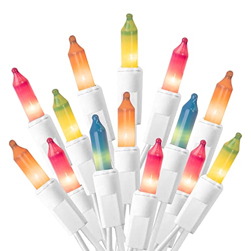 Dazzle Bright 100 Count 20FT Easter Mini String Lights, Incandescent White Wire Fairy Lights with UL Certified Easter Deco...