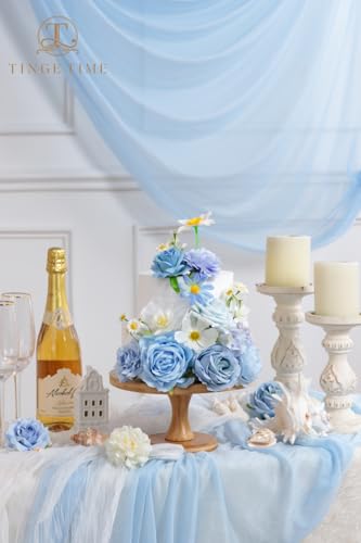 TINGE TIME Fake Flowers Artificial Flowers Peonies Bulbous Chrysanthemum Daisy Hydrangea Sunflower Violets Dahlia Daffodil...