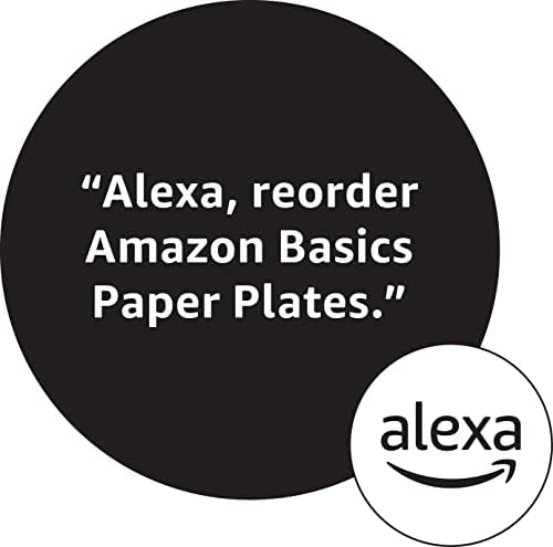 Amazon Basics Everyday Paper Plates, 8.62 Inch, Disposable, 100 Count, Packaging May Vary