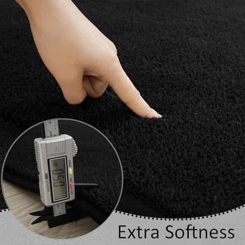 B BENRON Soft Runner Rugs for Bedroom 2x6, Non Slip Runners for Hallway Kitchen Laundry Dorm Washable, Minimalist Low Pile...