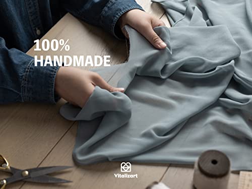 Vitalizart 1" x 27 Yd Chiffon Silk Ribbon Mixed Color Ribbons Set 3 Yd x 9 Rolls Fringe Fabric for Wedding Invitations Bri...