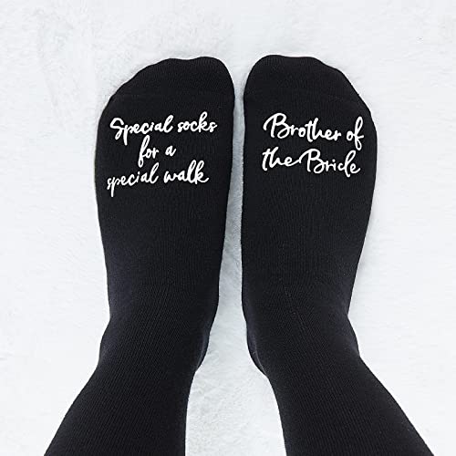 Udobuy Father of the Bride - Wedding Socks - Wedding Gift - Keepsake - Gift from Bride - Special Walk Socks