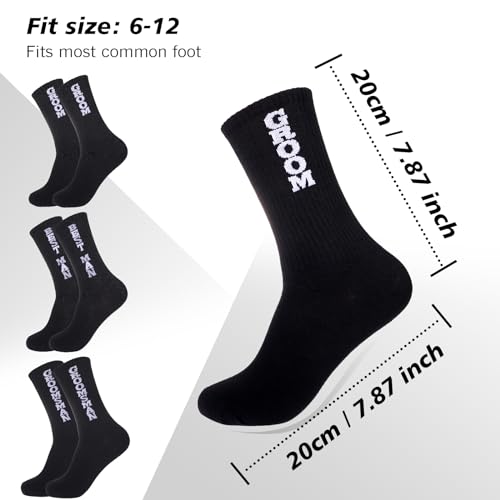 ZXGXLAW 8 Pairs Groom Groomsmen Gifts For Men Wedding Novelty Socks Funny Proposal Gifts Bestman