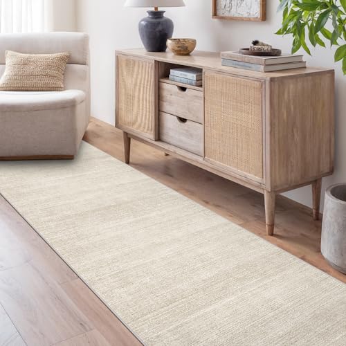 Art&Tuft Non-Slip Runner Rug - 2x10 Runner Rug Washable Low-Pile Rugs Runners, Soft Distressed Carpet Runner for Bedroom B...