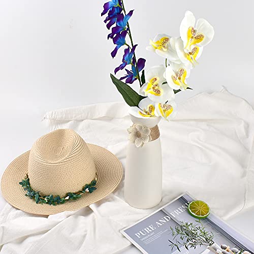 HOKPA Artificial Silk Phalaenopsis Flower Heads, Fake Butterfly Orchid Head Floral Bouquet for Crafts Wedding Decoration D...