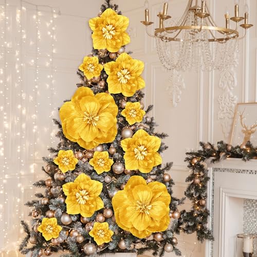 Humyoun Giant Paper Flowers Artificial Large Paper Flower Decoration for Handcrafted Wall Backdrop Christmas Mexican Weddi...