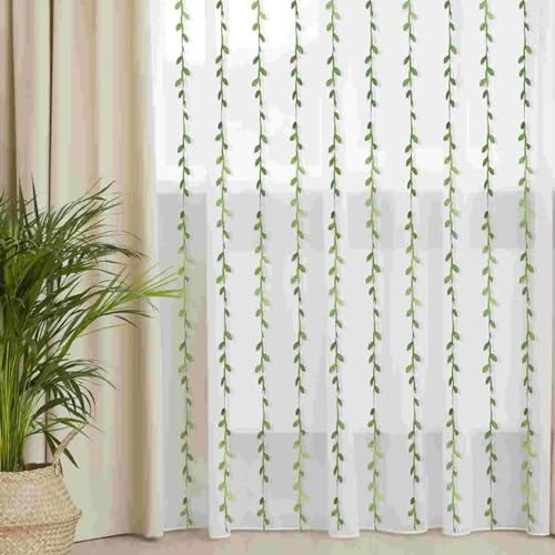 Leaf Ribbon 20 Yard Fabric Ribbons Roll Green Leaf Tape 1" Width Artificial Olive Trim Tape for Gift Wrapping Craft DIY