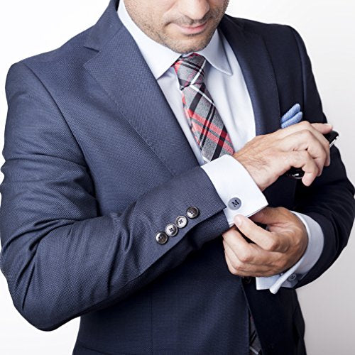 MUEEU Father of the Bride Cufflink Engraved I Will Always Be Your Little Girl Dad Father Tie Bar