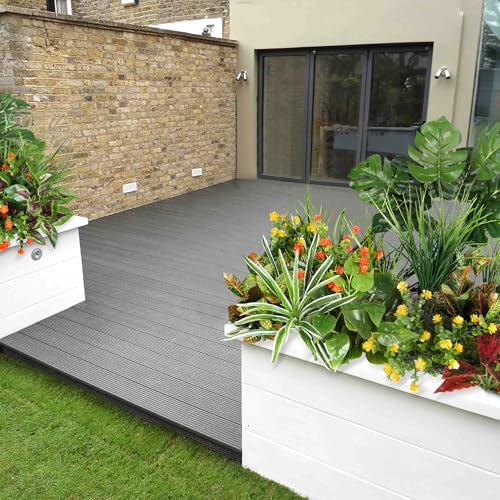 Ouddy Decor 18 Pcs Artificial Plants Outdoor, Fake Boxwood Plants UV Resistant Artificial Flowers Greenery Stems Faux Shru...