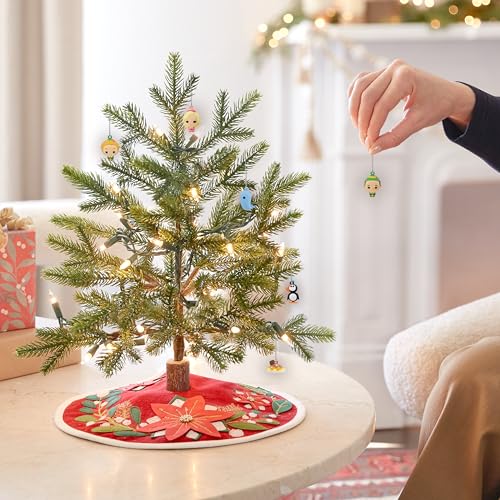 Hallmark Elf Mini Christmas Ornaments, Shatterproof, Set of 6, Christmas Movie Gifts