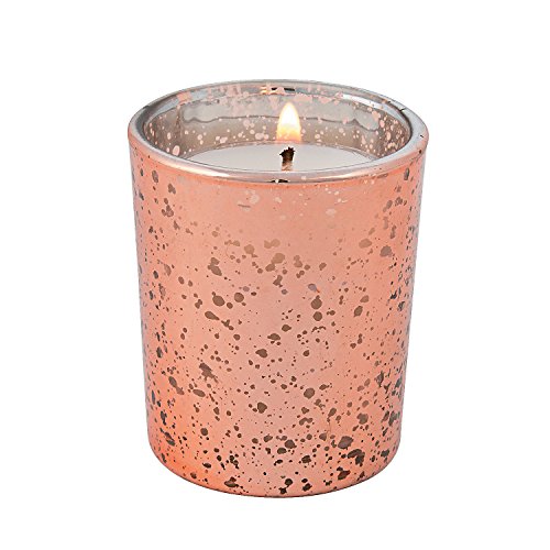 Fun Express - Copper Mercury Glass Votive Candle Holders for Wedding - Home Decor - Candles and Candle Accessories - Candl...
