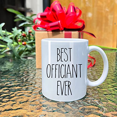 Dnuiyses Wedding Officiant Mug, Funny Wedding Registry Mugs, Best Officiants Ever Gift from Couple, Bride Groom Thank You ...