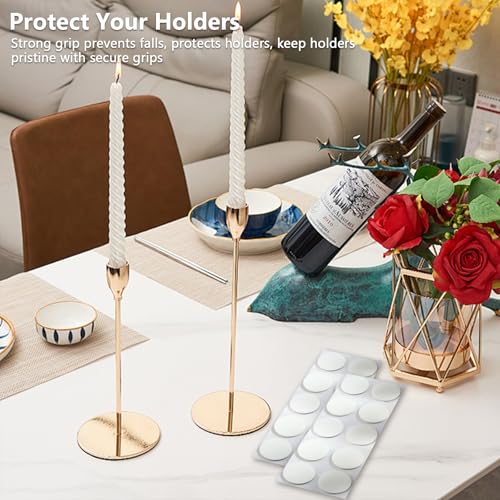 20 Taper Candle Holders Candle Adhesive Candle Grips Small Candle Accessories Taper Candle Adhesive Inserts