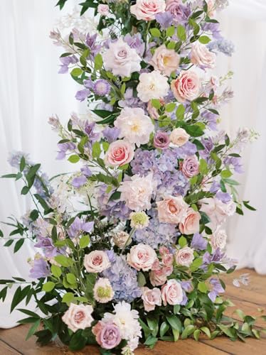 IPOPU 31" Bougainvillea Artificial Flowers 4Pcs Real Touch Bougainvillea Faux Flowers Artificial Branches for Home Decor T...