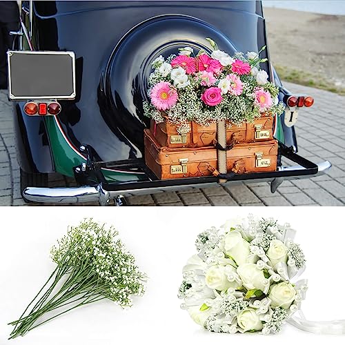 Sukh 10PCS Baby Breath Artificial Flowers Fake Babys Breath Gypsophila Flowers Bulk Realistic Artificial Flowers Bouquet F...