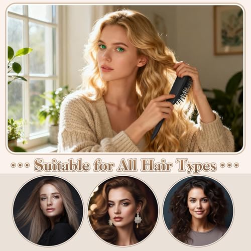 173 Pcs Hair Accessories Kit Include Flat Hair Clips Hair Brush Satin Scrunchies Mini Hair Claw Hairpins Hair Ties for All...