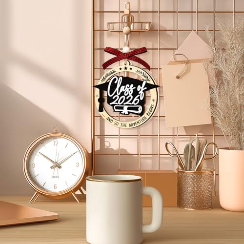 Class of 2026 Christmas Ornaments, and So The Adventure Begins Graduation Ornament, Graduation Gift for High School Colleg...