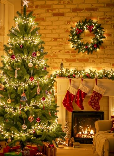 Brightown Fairy Lights Battery Operated, 10Ft 120 LED Firecracker String Lights, Waterproof Silver Wire Starry Firefly Lig...