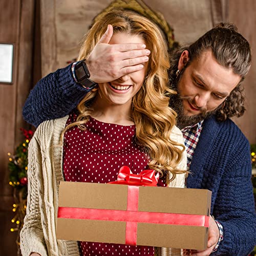 2 Pieces Acrylic Flower Vase Rectangular - Clear Floral Centerpiece for Dining Table Each 14 Inches, Connect to Form 28 In...