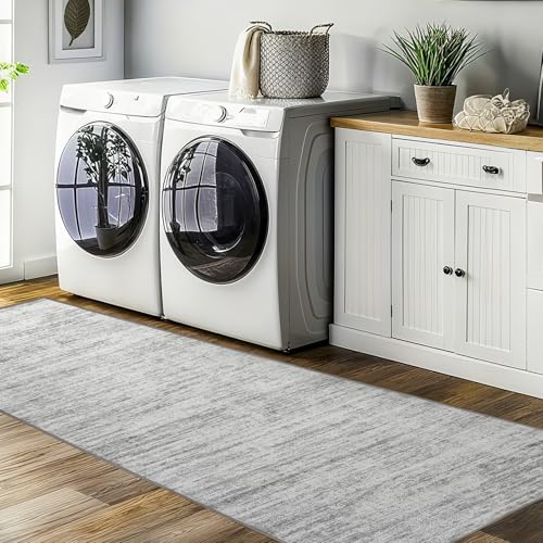 Runners for Hallways Non-Slip 2x8 Kitchen Runner Rug，Modern Abstract Washable Rug Runners for Entryway，Stain Resistant Sof...