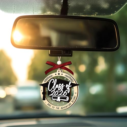 Class of 2026 Christmas Ornaments, and So The Adventure Begins Graduation Ornament, Graduation Gift for High School Colleg...