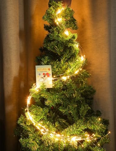 Minsily Fairy String Lights Plug in 7Ft 280 LEDs 14 Strands Hanging String Light Waterproof Copper Wire Fairy Light LED Br...