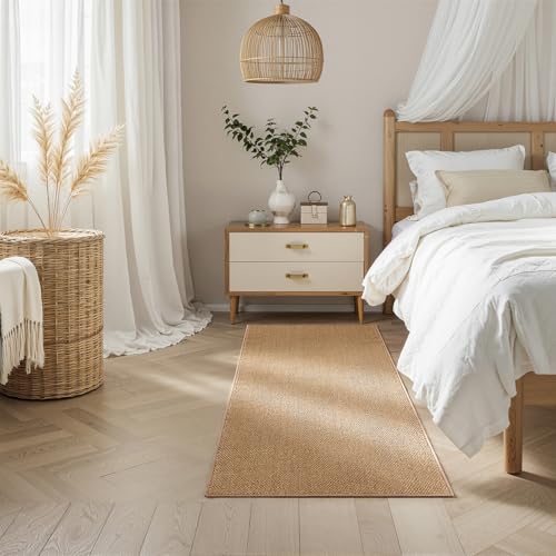 CHAMPLANT Runners Area Rug for Hallways 2x6 Feet Brown Washable Kitchen Runner Non Slip Hall Runners Entryway Runner Rugs ...