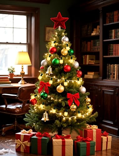 Adirxon Outdoor String Lights, 25FT T40 Retro LED Christmas Lights, Waterproof Warm White Patio Lights for Porch, Bistro, ...